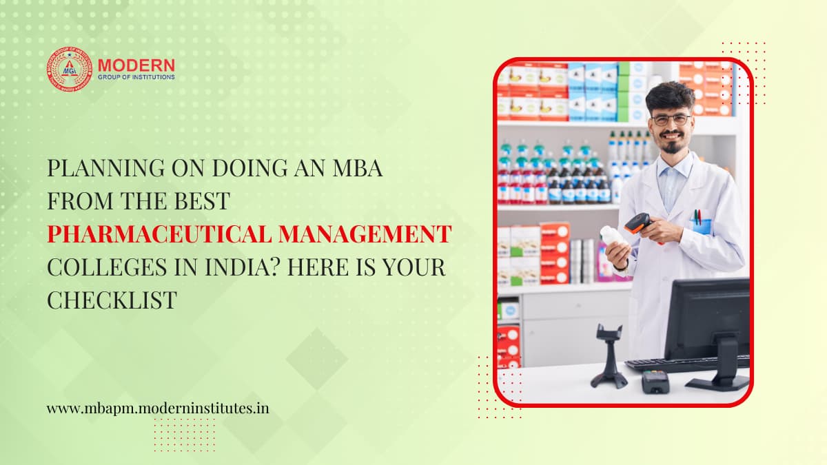 Pharmaceutical Management Colleges In India